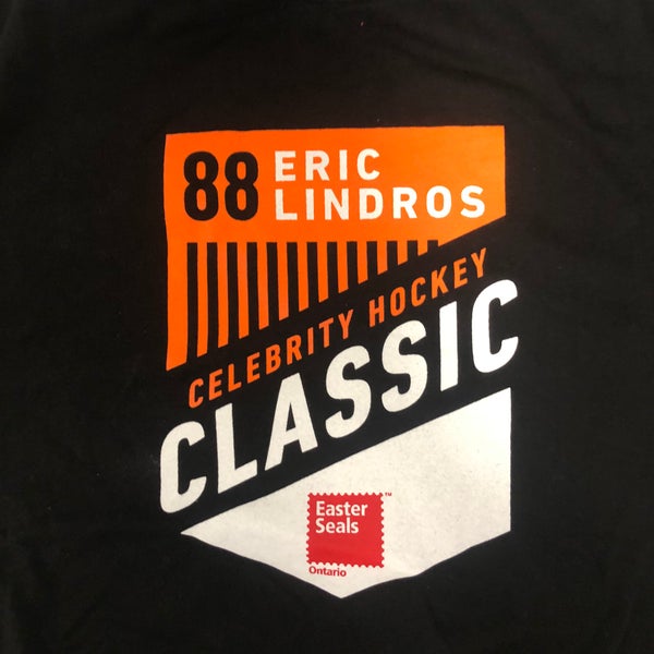 Eric Lindros XXL black long sleeve shirt