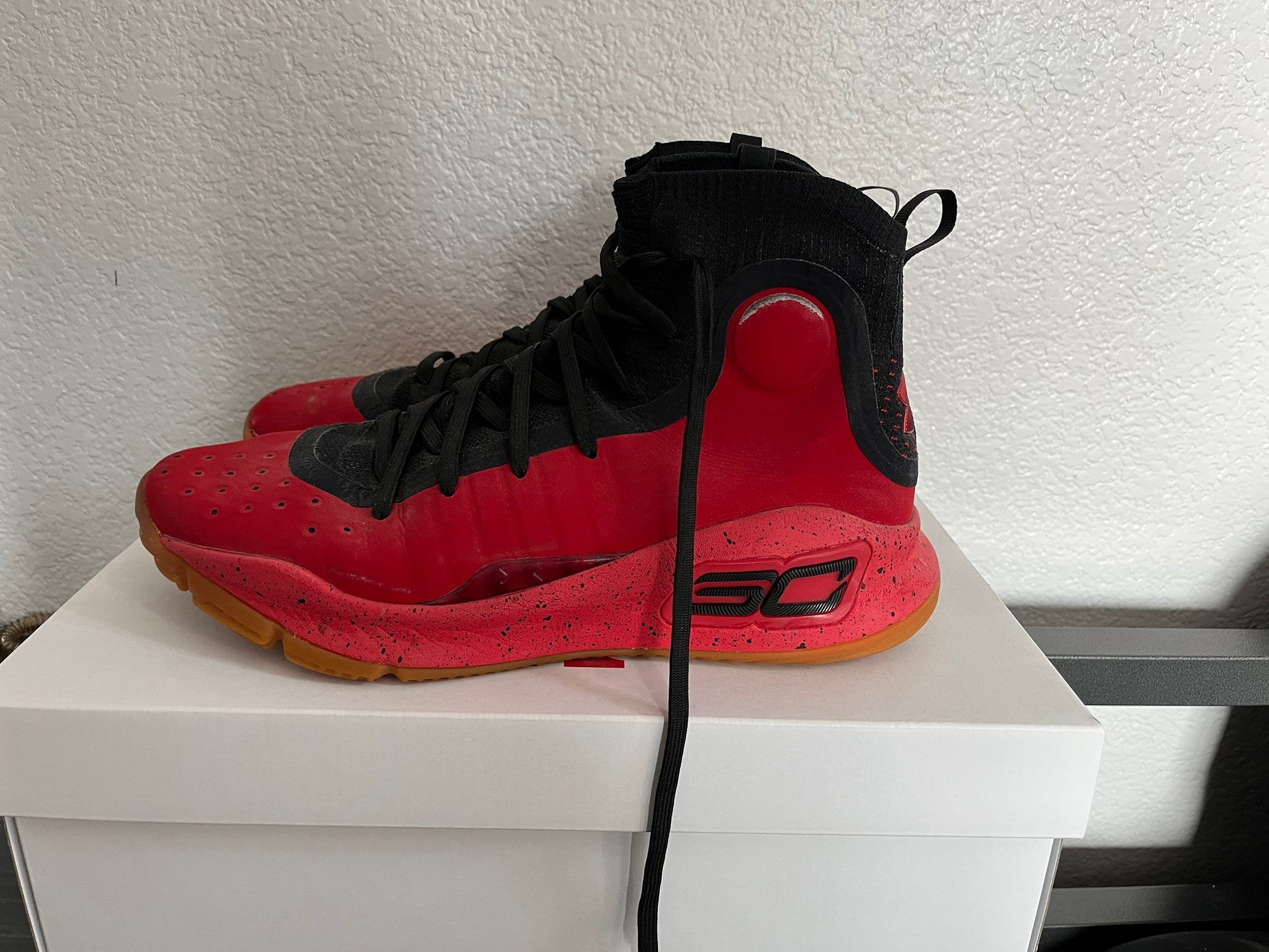 under armour curry 4 red