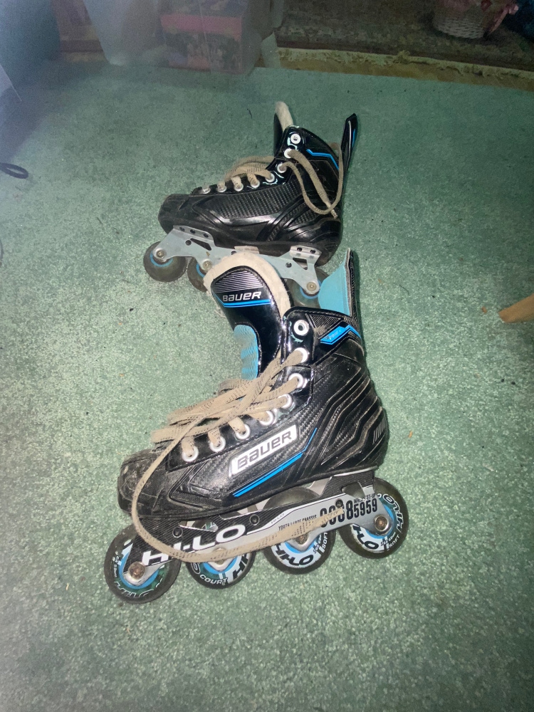Used Bauer  Size 2 RSX Inline Skates