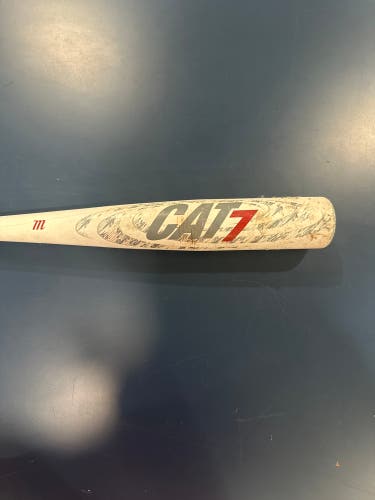 Used BBCOR Certified Marucci (-3) 27 oz 30" CAT 7 Bat