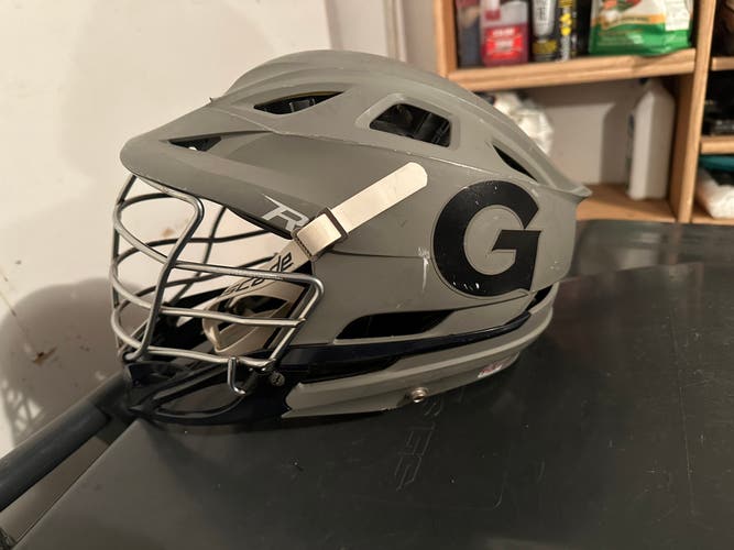 Georgetown CPR Lacrosse Helmet (Game Worn)