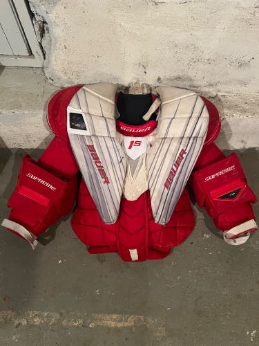 Used Medium Bauer Pro Stock Supreme 1S Goalie Chest Protector