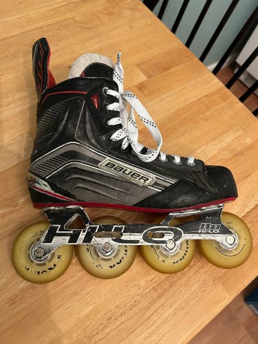 Used Bauer Regular Width Size 7.5 Vapor X600R Inline Skates