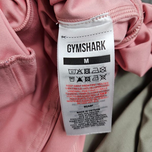 Gymshark Adapt Seamless Leggings Black Grey Ombre Yoga Pants Size