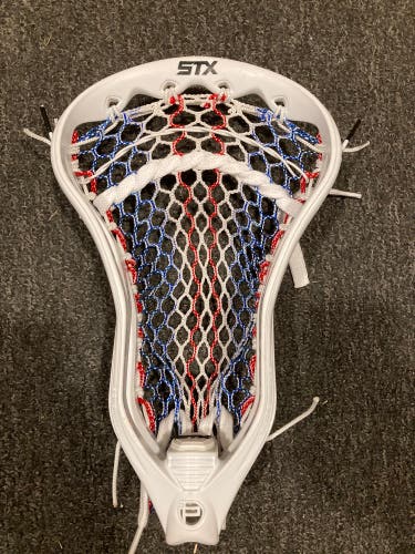 Strung STX Super Power lacrosse Head White -