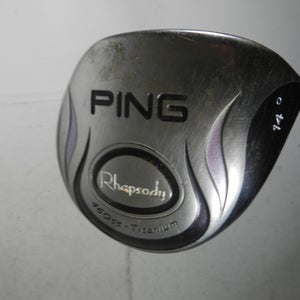 PING Rhapsody Womens Golf Club 1 Driver Wood 14° Loft Graphite Shaft Ladies Flex