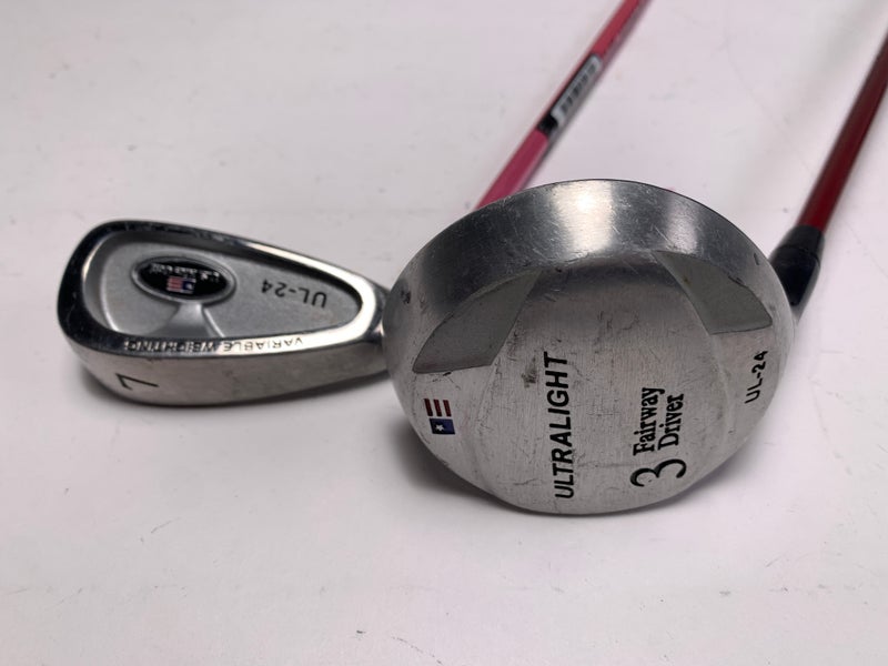 US Kids UL-24 Club Set 3W 7IR Kid Power 39-27 Youth Graphite Junior LH