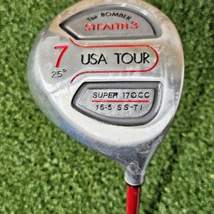 Stealth The Bomber USA Tour 7 Wood 25*  /  RH  / Senior Graphite ~39.5" / jd6780