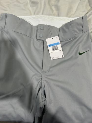New Gray Nike Baseball Pants