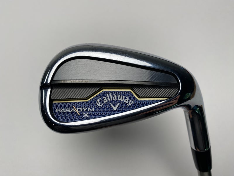 Callaway Paradym X Approach Wedge AeroTech SteelFiber i110 Stiff RH Midsize Grip