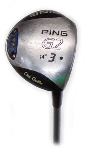 Ping G2 14* 3 Wood Black Dot TFC 100 Regular Flex