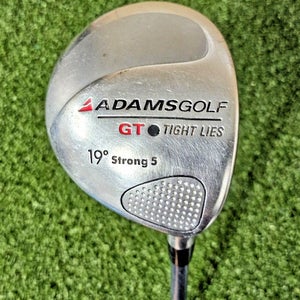 Adams GT Tight Lies Strong 5 Wood 19*  /  RH  /  Regular Graphite ~43"  / jd6785