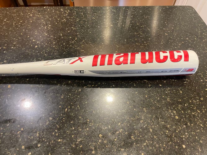 Used BBCOR Certified Marucci (-3) 28 oz 31" CAT X Bat