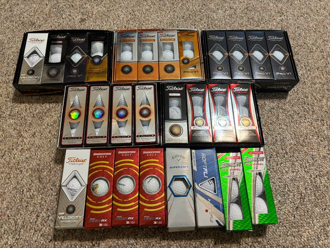 84 Brand New Golf Balls