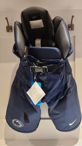 New Senior Small Navy Bauer Nexus Pro Hockey Pants dressed as Nike Pro Stock