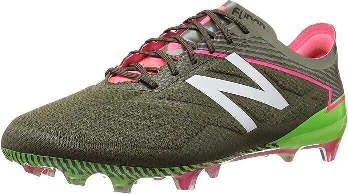 New Balance Furon 3.0 Pro FG Soccer Cleats Green Pink - Size 8 - MSRP $200