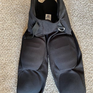 Black Used Medium Russell Athletic Game Pants