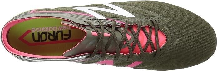 New Balance Furon 3.0 Pro FG Soccer Cleats Green Pink - Size 10.5 - MSRP $200