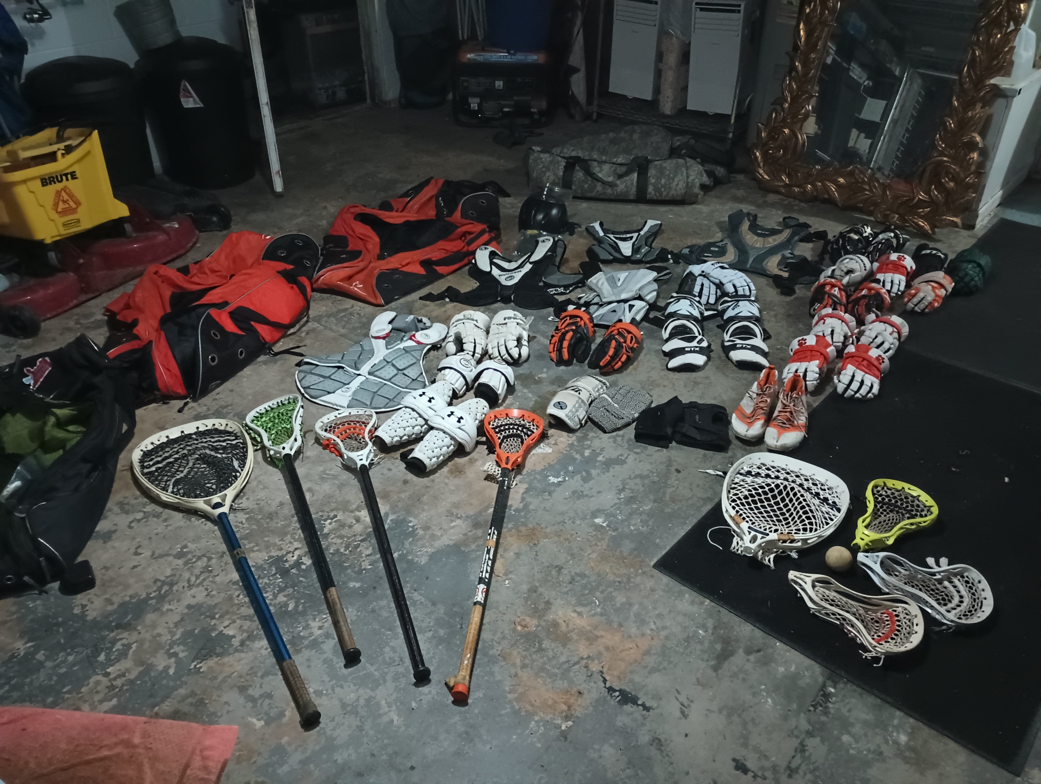 STX & Nike lacrosse gear