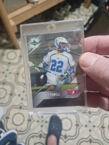 Casey Powell Lacrosse Card (Rare!!) Mint-Condition - Syracuse, MLL, NLL