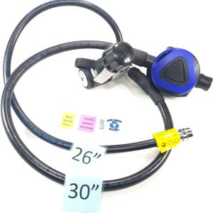 Oceanic Delta 2 Scuba Dive Regulator Set Yoke 1st Stage Adjustable Balanced 3973