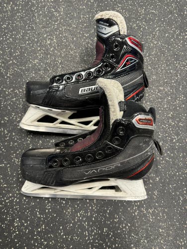 Used Bauer Regular Width Size 4 Vapor X700 Hockey Goalie Skates