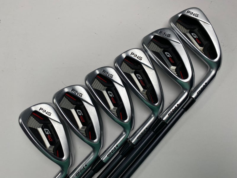Ping G410 Iron Set 5-9+AW Black Dot Alta CB AWT Soft Regular Senior Graphite RH