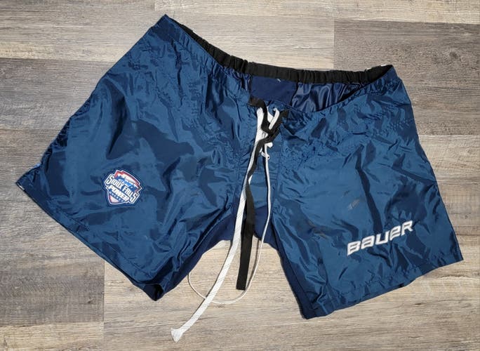 Blue Used Bauer Goalie Pants Shell (Sioux Falls Power)