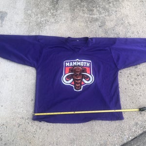ELMIRA MAMMOTH USED PRACTICE JERSEY SIZE  UNKNOWN
