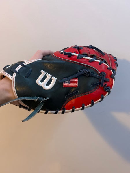Custom A2000 34" Catcher’s Mitt “USA Themed”