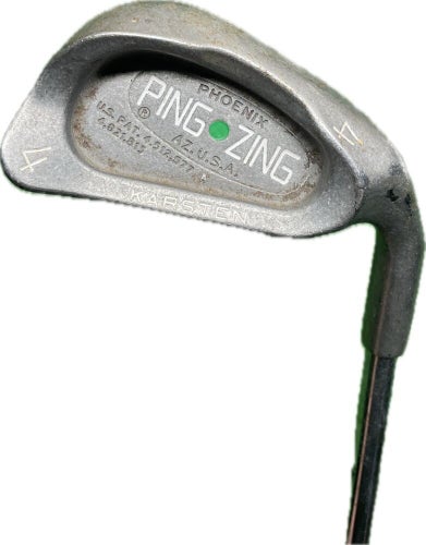 Ping Zing Green Dot 4 Iron KT-M Stiff Flex Steel Shaft RH 38.5”L