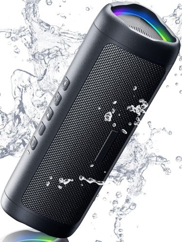 NEW PAIR of X-GO Bluetooth Portable Speakers: HD Sound, Waterproof, 24H Playtime