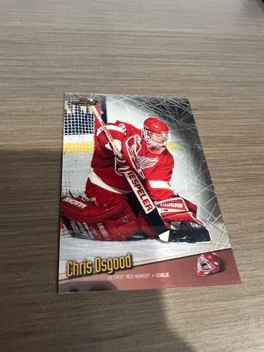 Chris Osgood 1999 Detroit Red Wings Hockey Card