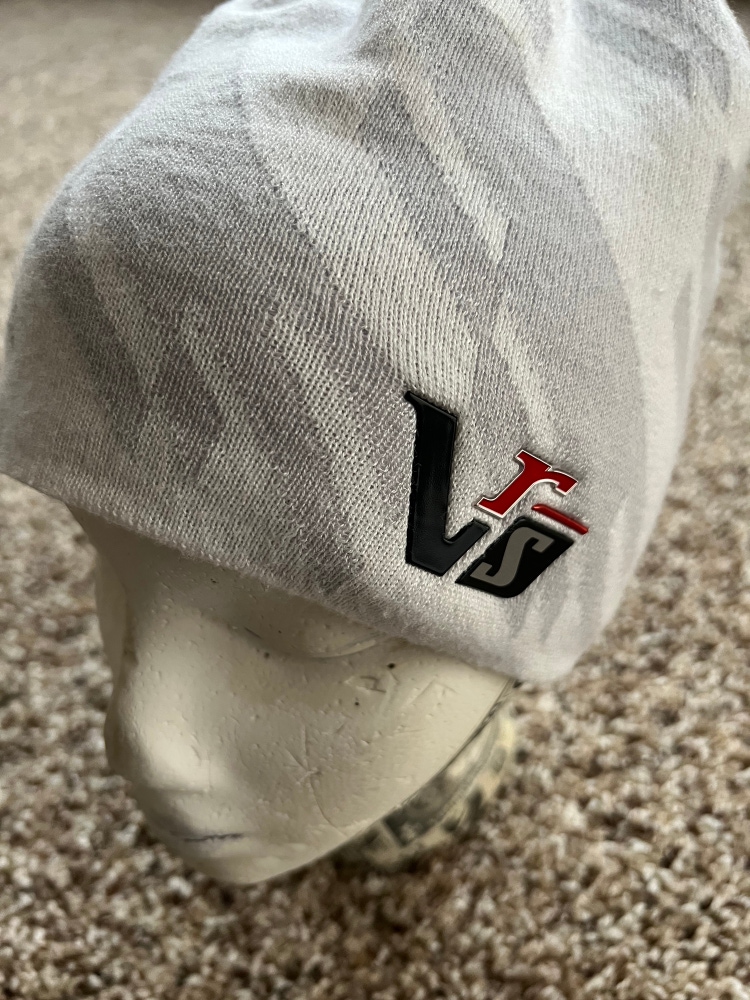 Nike Golf Tour Knit Hat Cap Beanie 20XI Victory Red - white/Gray unisex Toboggan