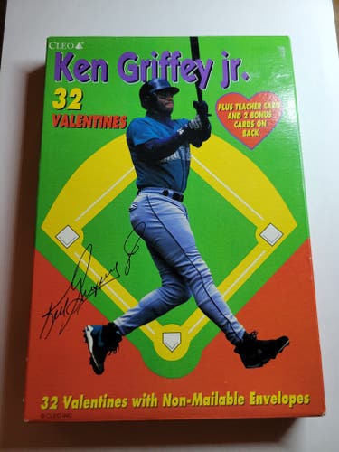 Vintage Ken Griffey Jr. Valentines Day Cards