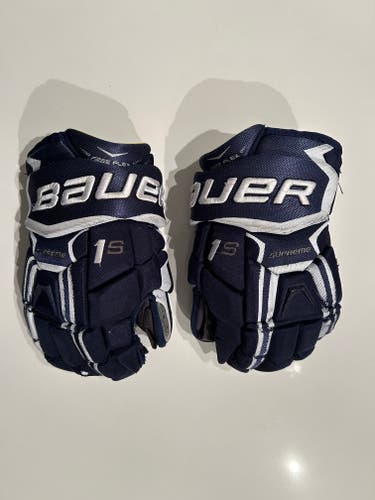 Used Bauer Supreme 1S Gloves 14"