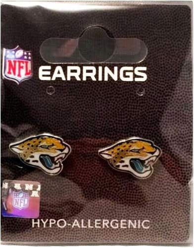 Jacksonville Jaguars NFL Team Logo Post Earrings