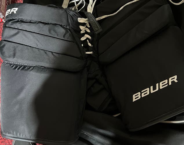 Senior Used XL Bauer Pro Hockey Goalie Pants