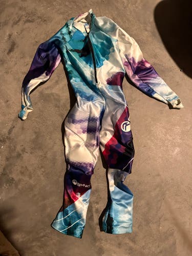 SYNC ski race suit women’s L *used <5 Times