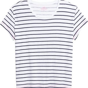 Vineyard Vines Womens Pop Stitch Size Small Short Sleeve Surftee Shirt NWT