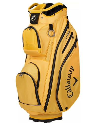 NEW Callaway Golf 2022 Org 14 Golden Rod Cart Golf Bag