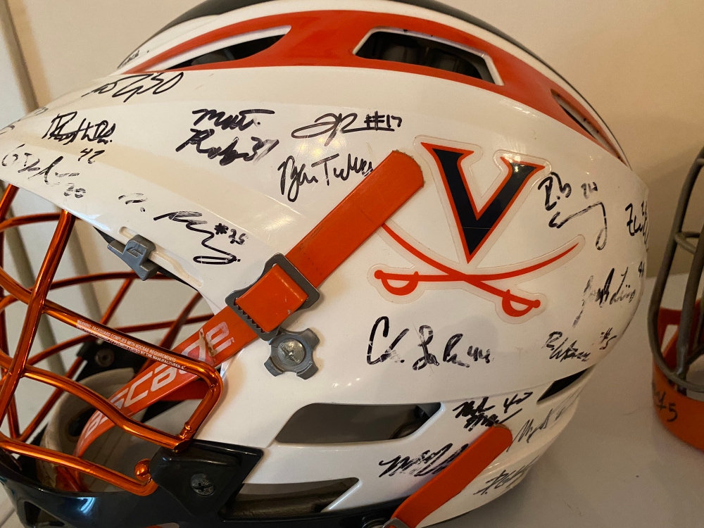 Virginia Signed Cascade Pro-7 Helmet
