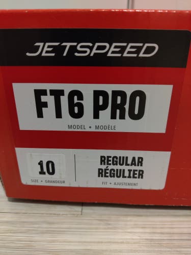 New Senior CCM JetSpeed FT6 Pro Hockey Skates Regular Width 10