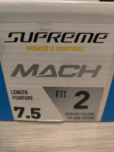 New Senior Bauer Supreme Mach Hockey Skates Regular Width 7.5