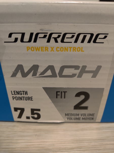 New Senior Bauer Supreme Mach Hockey Skates Regular Width 7.5
