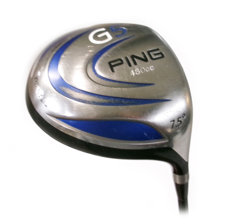 Ping G5 7.5* Driver Graphite Pro Launch Red X Flex