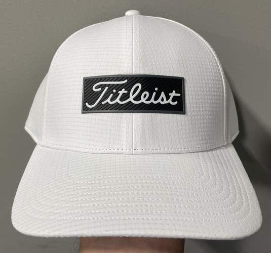 Titleist Oceanside Men's Golf Hat NEW White Black TH23AO-10