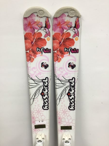 ＊ykp＊ 専用 Rossignol FUN GIRL Rossignol Fun Girl Jr Skis + Saphir 45 Bindings - Youth 2011