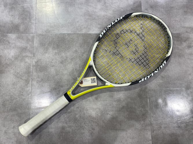 Used Men's Dunlop 5 Hundred Tennis Racquet Size 5 Grip Yellow