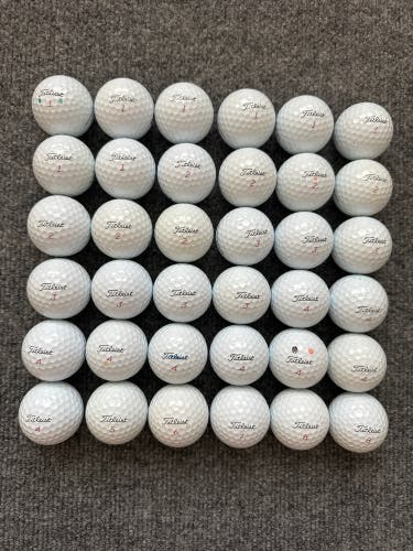 Used Titleist 36 Pack (3 Dozen) Pro V1x Balls